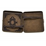Портсигар на 18 сигарет латунный "Book of Ra" Портсигар на 18 сигарет латунный "Book of Ra"
