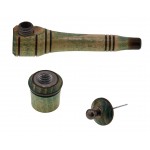 Трубка+напас ручной работы "Green Craft" Трубка+напас ручной работы "Green Craft"