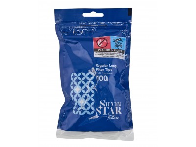 Фильтры для папирос "Silver Star" 100 шт. Фильтры для папирос "Silver Star" 100 шт.