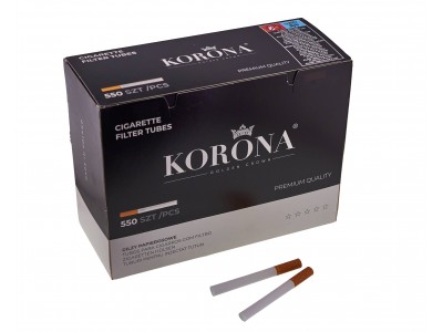 Гильзы для набивки табаком "Korona" 550 шт. Гильзы для набивки табаком "Korona" 550 шт.