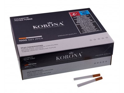 Гильзы для сигарет "Korona" 1000 шт. Гильзы для сигарет "Korona" 1000 шт.