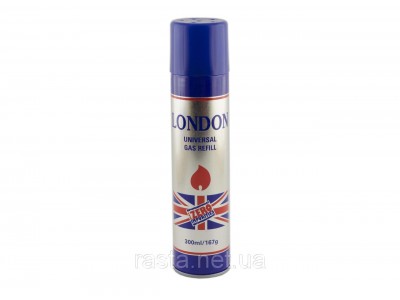 Газ для зажигалок "London" 300 мл. Газ для зажигалок "London" 300 мл.
