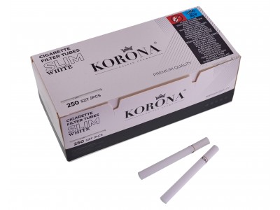 Гильзы для сигарет Slim "Korona" 250 шт. Гильзы для сигарет Slim "Korona" 250 шт.