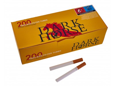 Гильзы сигаретные "Dark Horse Extra Long Filter" 200 шт. Гильзы сигаретные "Dark Horse Extra Long Filter" 200 шт.