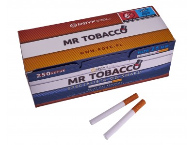 Гильзы для самокруток "Mr Tobacco" 250 шт. Гильзы для самокруток "Mr Tobacco" 250 шт.