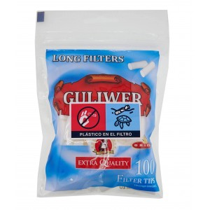 Фильтры для папиросных гильз "Guliwer Extra" 100 шт.