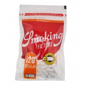 Фильтры для папирос "Smoking Regular" 120 шт. 