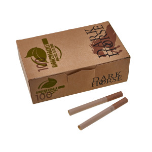 Сигаретные гильзы "Dark Horse Biodegradable" 100 шт.