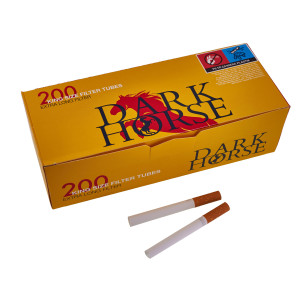 Гильзы сигаретные "Dark Horse Extra Long Filter" 200 шт.