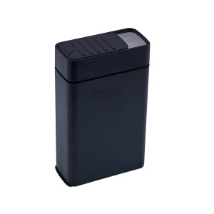 Портсигар с USB зажигалкой "Черная магия"